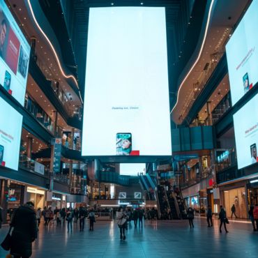 Outdoor advertising large screen