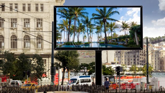 What are the advantages of Led display