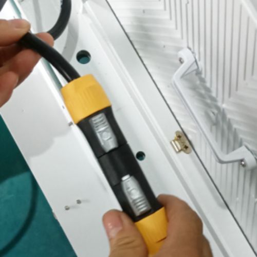 Pair cable connection