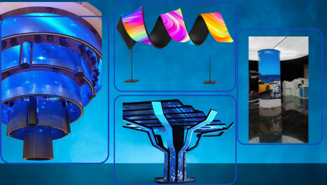 Any shape display at will