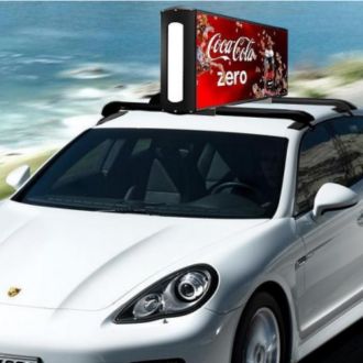 taxi led display application case