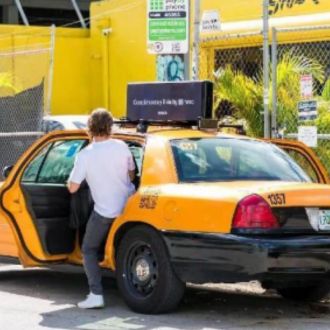 taxi led display application case