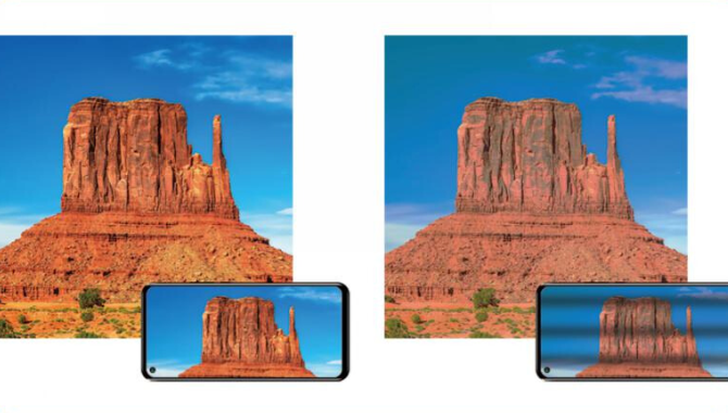 Excellent visual preformance