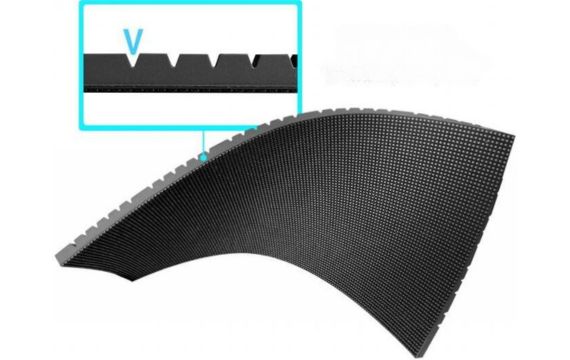 Flexible module has higher bending Angle