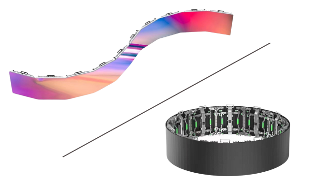 Single Panel Achieve Perfect Curved