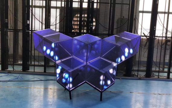 customization magic cube transparency display