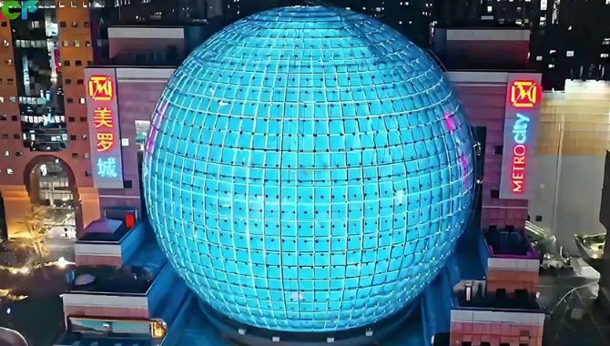 Advantages of creative sphere led display