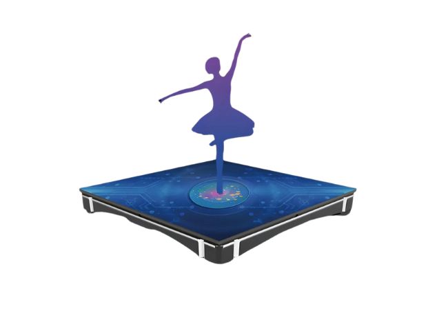 Indoor commercial floor led display