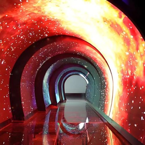 Tunnel led display