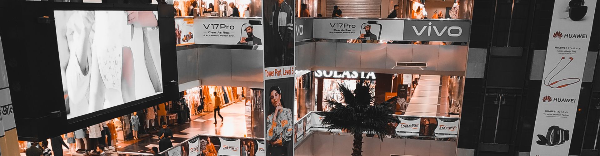 indoor commercial led display banner