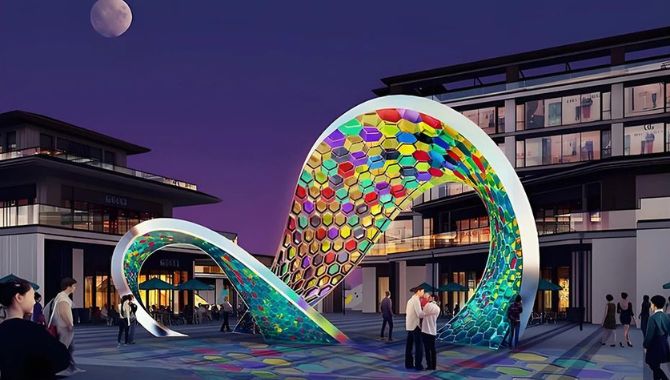 Flexible led display rich application scenarios