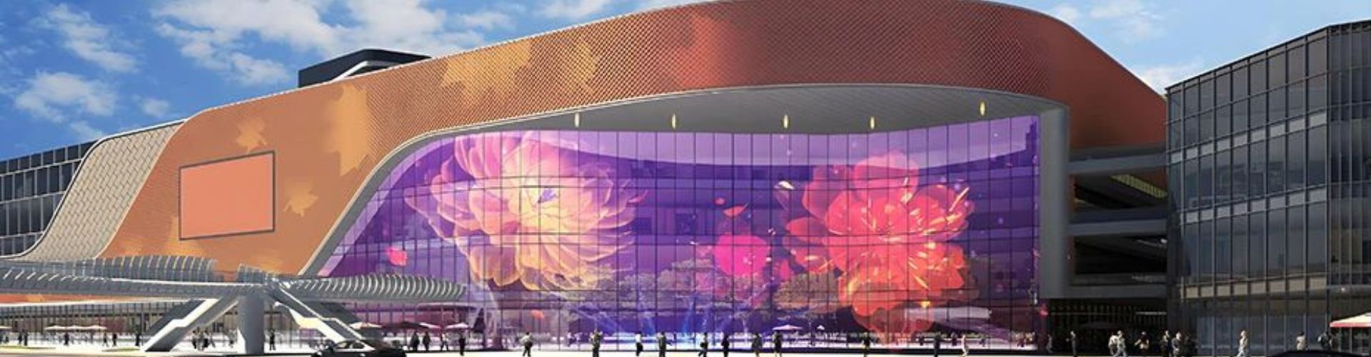 Transparent led display