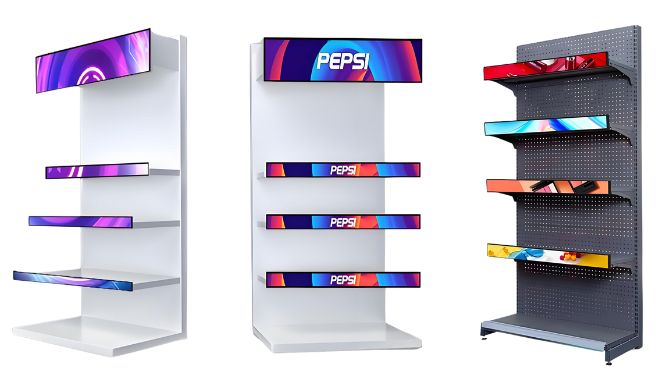 minray shelf led display