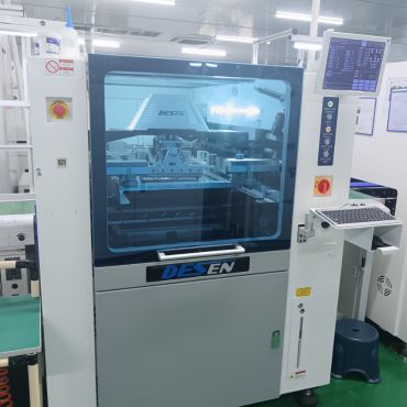 Automatic steel mesh printing machine