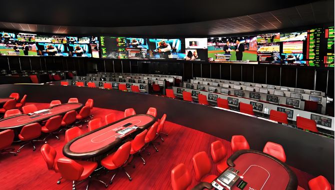 Installation of led displays for gaming and casinos