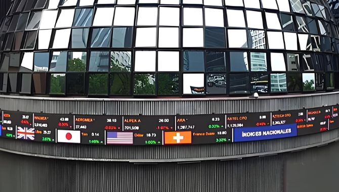 The advantages of led display in stock exchange