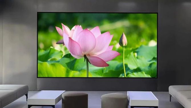 Training institutions led display installation