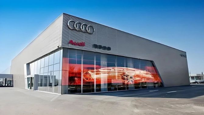 car 4S shop led display dominant function